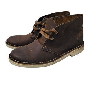 Womens Clarks Originals Gum Bottom Dessert Boot Beeswax Leather Size 9M